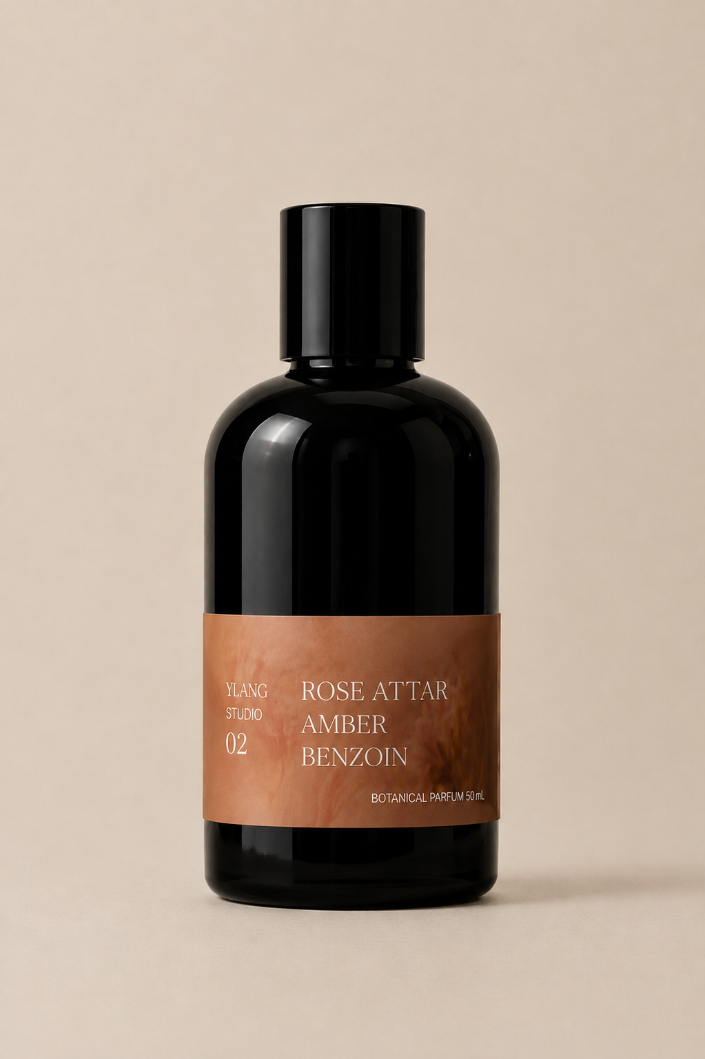 02 - ROSE ATTAR · AMBER · BENZOIN - YLANG STUDIO 50ML